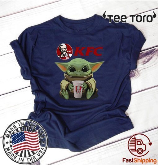 Baby Yoda Hug KFC SHIRT T-SHIRT