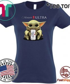 Baby Yoda Hug Michelob Ultra Offcial TShirt