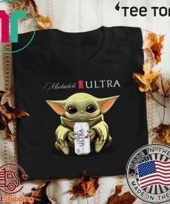 Baby Yoda Hug Michelob Ultra Offcial TShirt