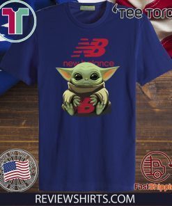 Baby Yoda Hug New Balance Offcial T-Shirt