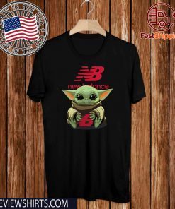 Baby Yoda Hug New Balance Offcial T-Shirt