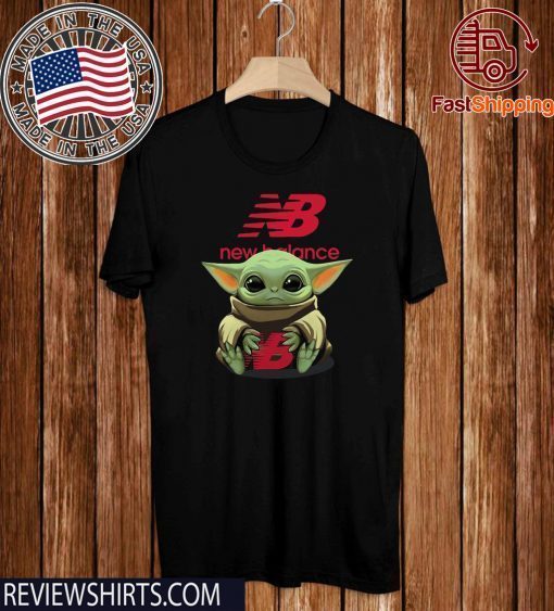 Baby Yoda Hug New Balance Offcial T-Shirt