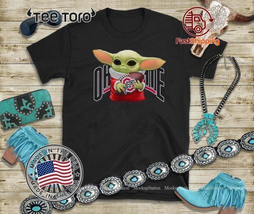 Offcial Baby Yoda Hung Ohio State USA T-Shirt