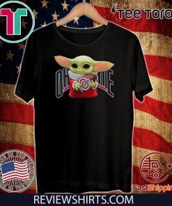 Baby Yoda Hung Ohio State Offcial T-Shirt