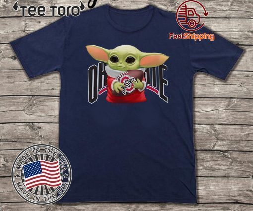 Offcial Baby Yoda Hung Ohio State USA T-Shirt