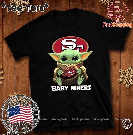 Baby Yoda San Francisco Baby Niners T Shirt