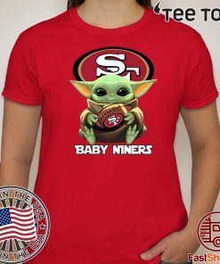 Baby Yoda San Francisco Baby Niners T Shirt