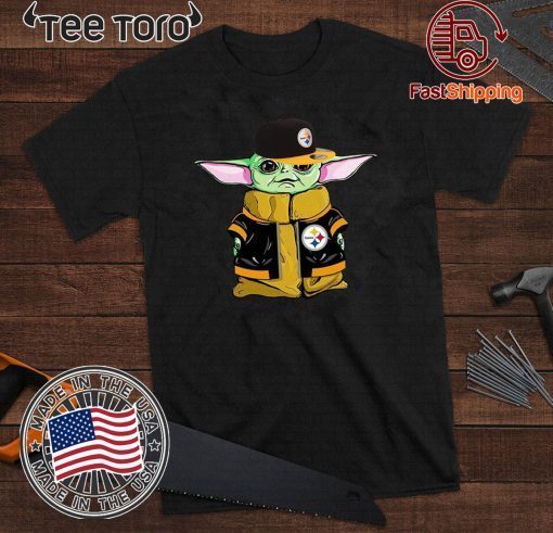 Baby Yoda Steelers player T Shirt