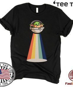 Baby Yoda UFO vintage Shirt T-Shirt