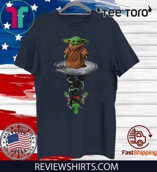 Baby Yoda Water Reflection Piccolo For 2020 T-Shirt