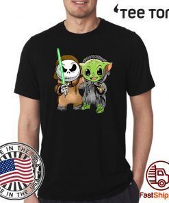 Baby Yoda and Jack Skellington For Edition T-Shirt