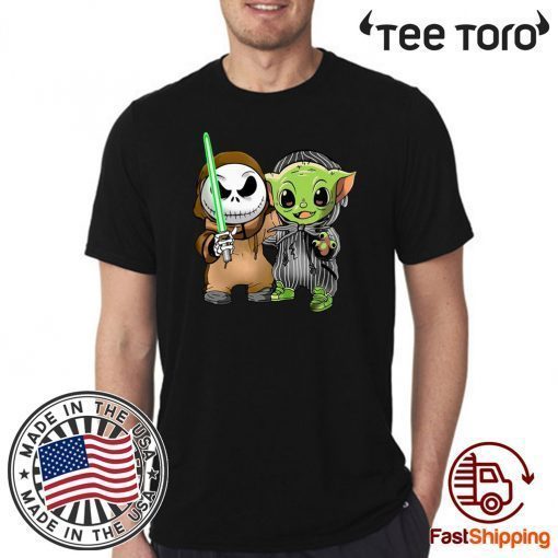 Baby Yoda and Jack Skellington For Edition T-Shirt