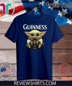 Baby Yoda hug Guinness beer T Shirt