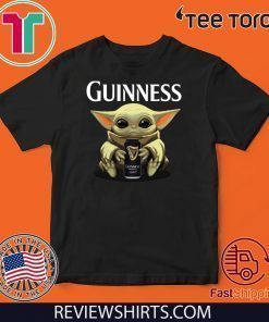 Baby Yoda hug Guinness beer T Shirt