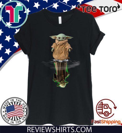 Baby Yoda reflection Unisex T-Shirt