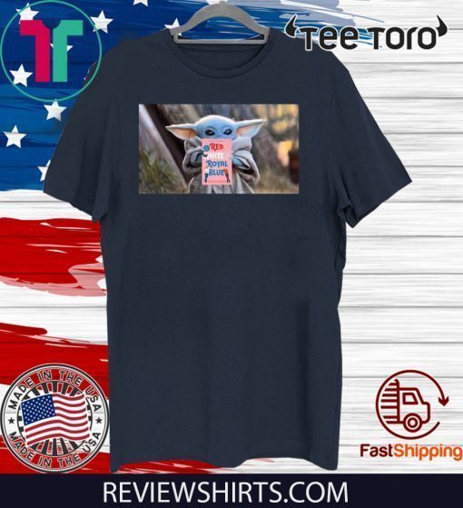 Baby yoda says read red white & royal blue Gift T Shirt