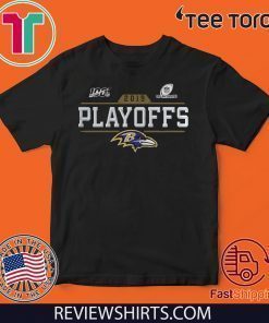 Baltimore Ravens 2019 Nfl Playoffs Offcial T-Shirt