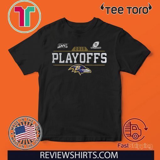 Baltimore Ravens 2019 Nfl Playoffs Offcial T-Shirt