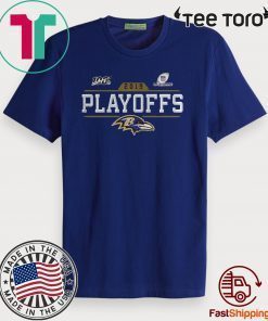 Baltimore Ravens 2019 Nfl Playoffs Offcial T-Shirt