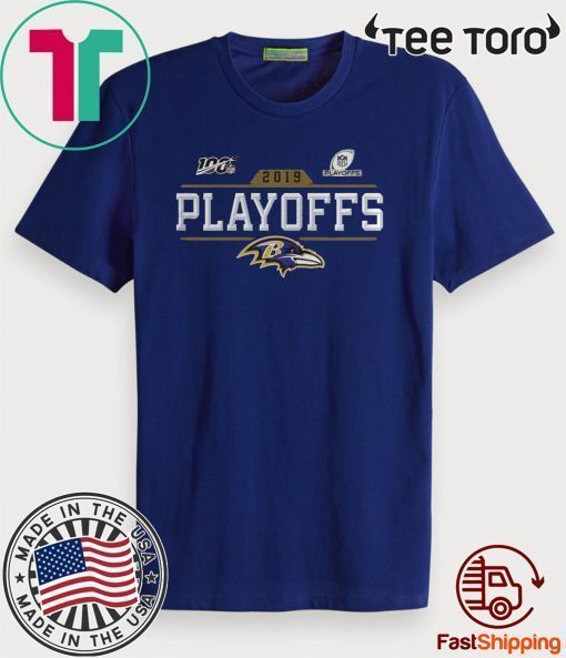 Baltimore Ravens 2019 Nfl Playoffs Offcial T-Shirt