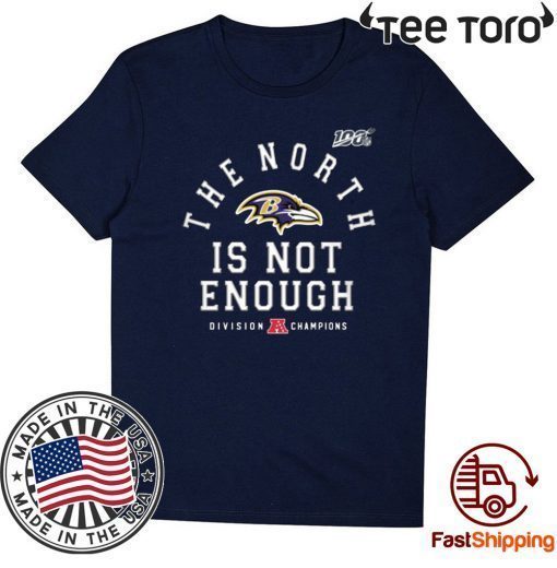 Mens Baltimore Ravens The North Is Not Enough T-Shirt