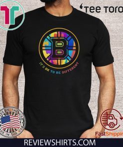 Boston Bruins It's ok to be different 2020 T-Shirt