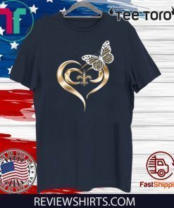 Butterfly Love New Orleans Saints 2020 T-Shirt