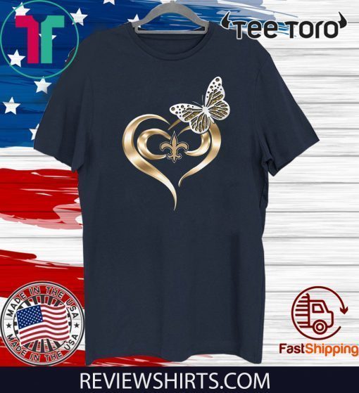 Butterfly Love New Orleans Saints 2020 T-Shirt