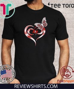 Butterfly Love Tampa Bay Buccaneers Shirts