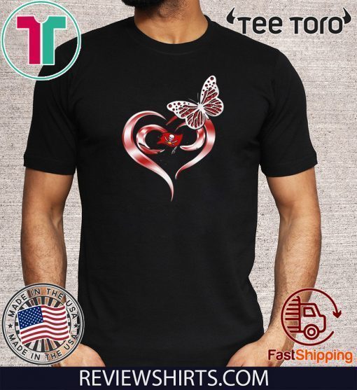 Butterfly Love Tampa Bay Buccaneers Shirts