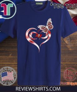 Butterfly Love Tampa Bay Buccaneers Shirts