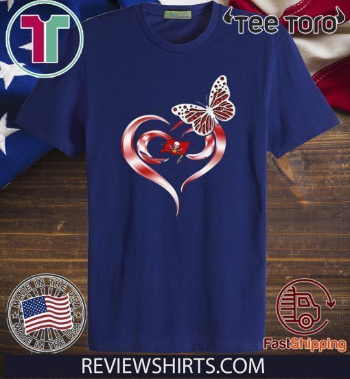 Butterfly Love Tampa Bay Buccaneers Shirts