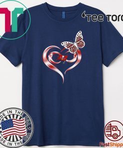 Butterfly Love Tampa Bay Buccaneers Offcial T-Shirt