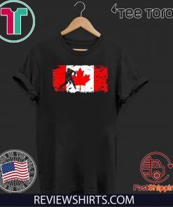 Canada Flag Ice Hockey Player Costume Canadian Tee Shirt