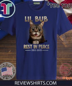 Cat lil bub rest in peace tee shirt