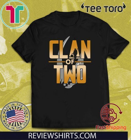 Offcial Clan of Two The Mandalorian T-Shirt