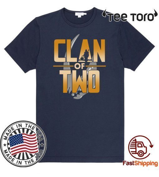 Offcial Clan of Two The Mandalorian T-Shirt