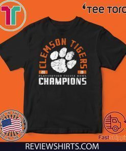 Clemson Fiesta Bowl Champions 2019 Limited Edition T-Shirt