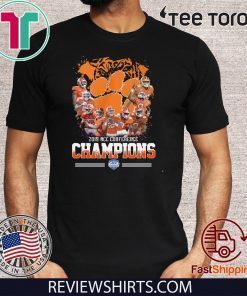 Clemson Tigers Players 2019 Acc conference champions Offcial T-Shirt