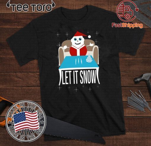 Coke Santa Let It Snow For T-Shirt