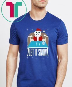 Coke Santa Let It Snow For T-Shirt