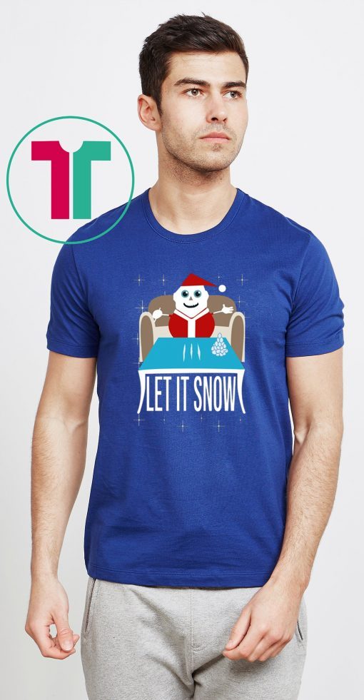 Coke Santa Let It Snow For T-Shirt