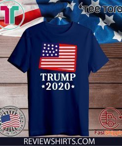 Colorado For Trump 2020 GOP CO State Map T Shirt