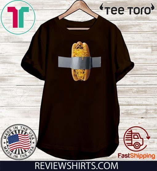 DUCT TAPED CHEESE CONEY CHARITY SHIRT T-SHIRT