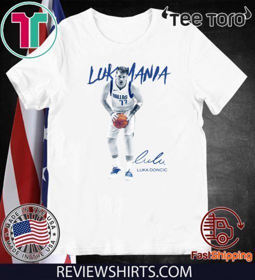 Dallas Mavericks Luka Doncic Signature 2020 T-Shirt