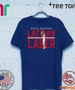 Davis Bertans LATVIAN LASER Offcial T-Shirt