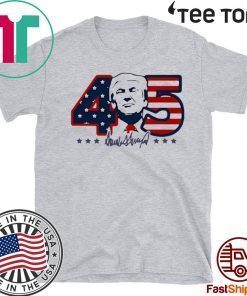 Official Donald Trump America's 45th President T Shirt