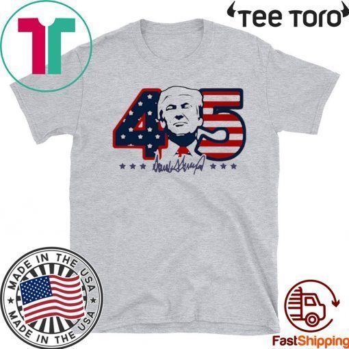 Official Donald Trump America's 45th President T Shirt