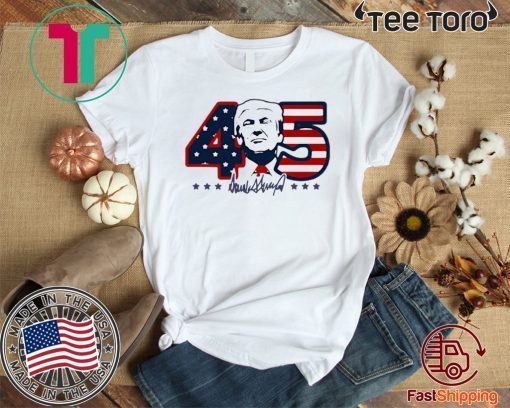 Official Donald Trump America's 45th President T Shirt