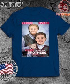 Doogie And Svech Step Brothes Carolina Hurricanes Andrei Svechnikov Dougie Hamilton T-Shirt